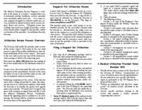 Utilization Review Program