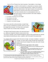 How to file a protest of an auto insurance cancellation or surcharge