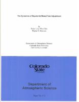 Dynamics of equatorial mass-flow adjustment