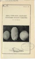Ideal types for Colorado standard potato varieties