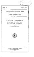 Honey as a carrier of intestinal diseases