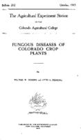 Fungous diseases of Colorado crop plants