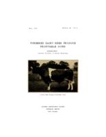 Purebred dairy sires produce profitable cows