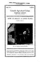 How to select a good flock