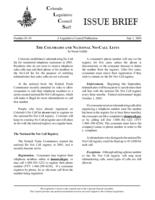 The Colorado and national no-call lists