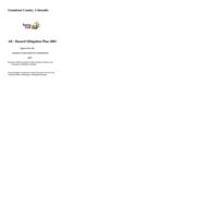 Gunnison County, Colorado all-hazard mitigation plan 2003