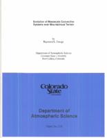 Evolution of mesoscale convective systems over mountainous terrain