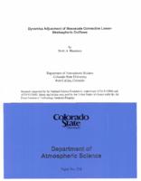 Dynamic adjustment of mesoscale convective lower-stratospheric outflows