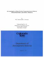 An investigation of water surface temperature by an airborne infrared radiometer : Lake Hefner, Oklahoma