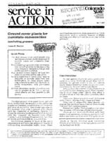 Ground cover plants for mountain communities : excluding grasses