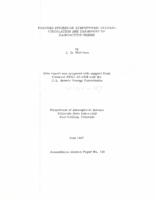 Further studies on atmospheric general circulation and transport of radioactive debris