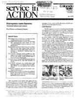European corn borers : characteristics and control