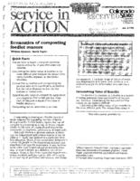 Economics of composting feedlot manure