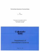 The nonlinear dynamics of cyclone waves