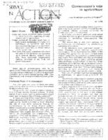 Government's role in agriculture