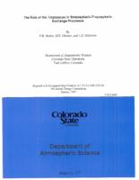 The role of the tropopause in stratospheric-tropospheric exhange processes