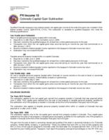 Colorado capital gain subtraction