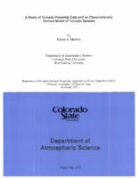 A study of tornado proximity data and an observationally derived model of tornado genesis