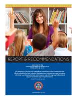 Report & recommendations : submitted to the Colorado State Board of Education pursuant to SB 10-191