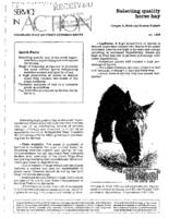 Selecting quality horse hay