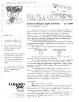 Backyard orchard : apples and pears