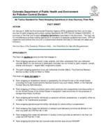 Air toxics standard for paint stripping operations at area sources, final rule : fact sheet