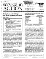 Irrigation scheduling : the water-balance approach
