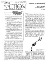 Alcohol for motor fuels