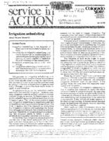 Irrigation scheduling